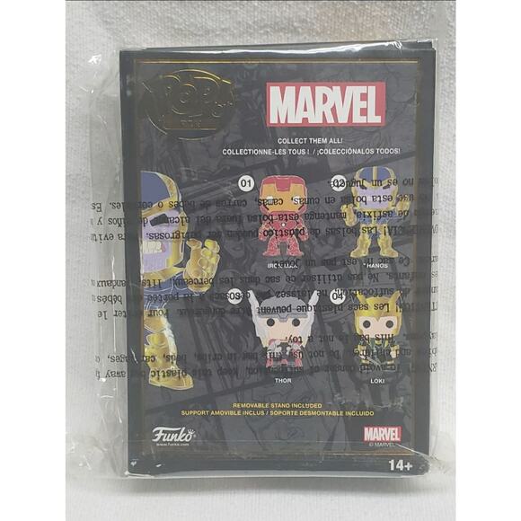 Marvel Thanos Avengers Engame 02 Funko Pop Pin Enamel BNIB - Picture 3 of 7